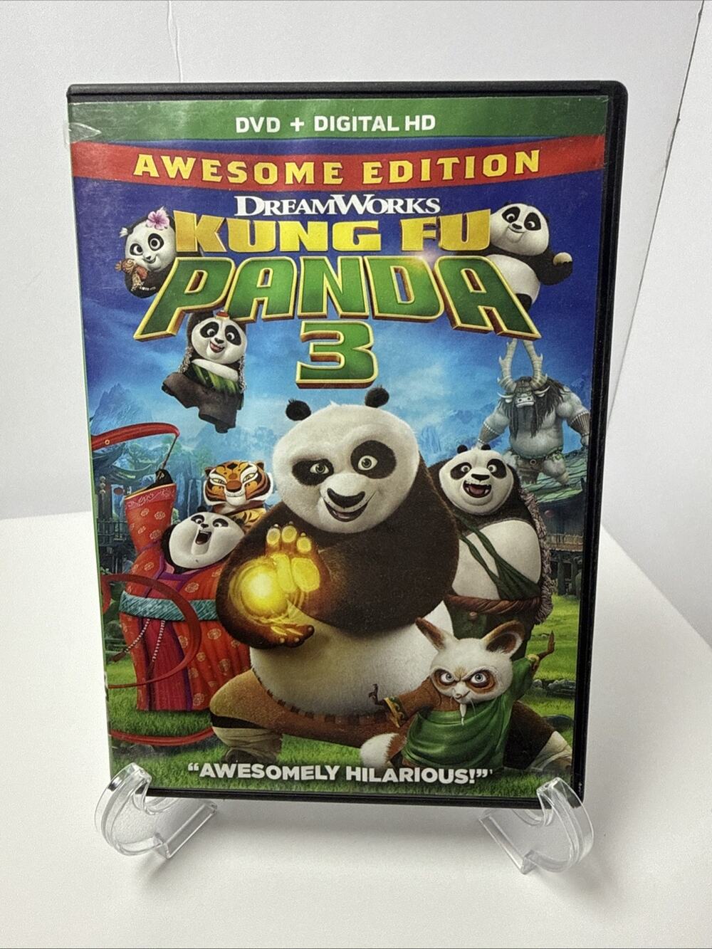 Kung Fu Panda 3 DVD 2016 Awesome Edition Po DreamWorks Hans Zimmer